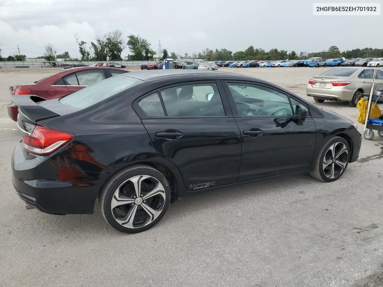 2014 Honda Civic Si VIN: 2HGFB6E52EH701932 Lot: 71373154