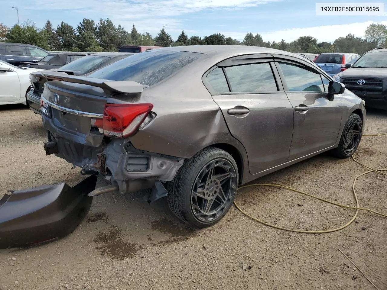 2014 Honda Civic Lx VIN: 19XFB2F50EE015695 Lot: 71471854