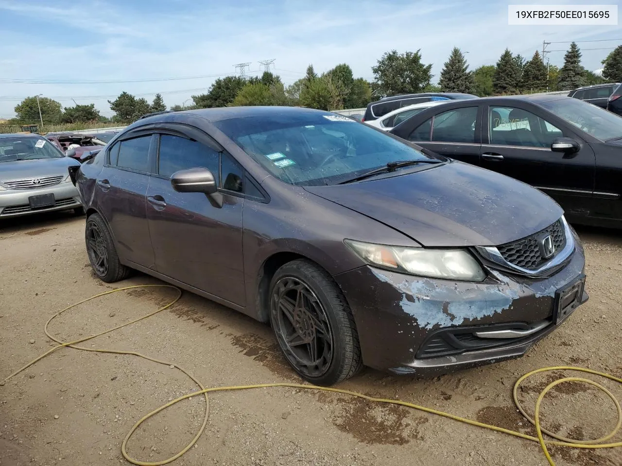 2014 Honda Civic Lx VIN: 19XFB2F50EE015695 Lot: 71471854