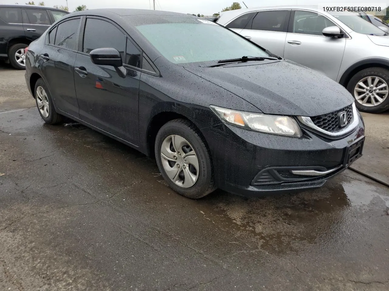 2014 Honda Civic Lx VIN: 19XFB2F53EE080718 Lot: 71527814