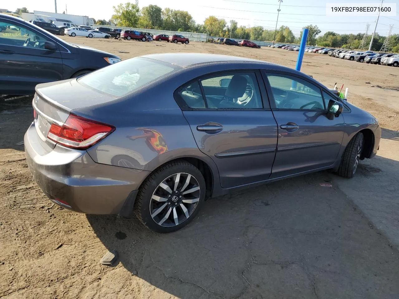 19XFB2F98EE071600 2014 Honda Civic Exl