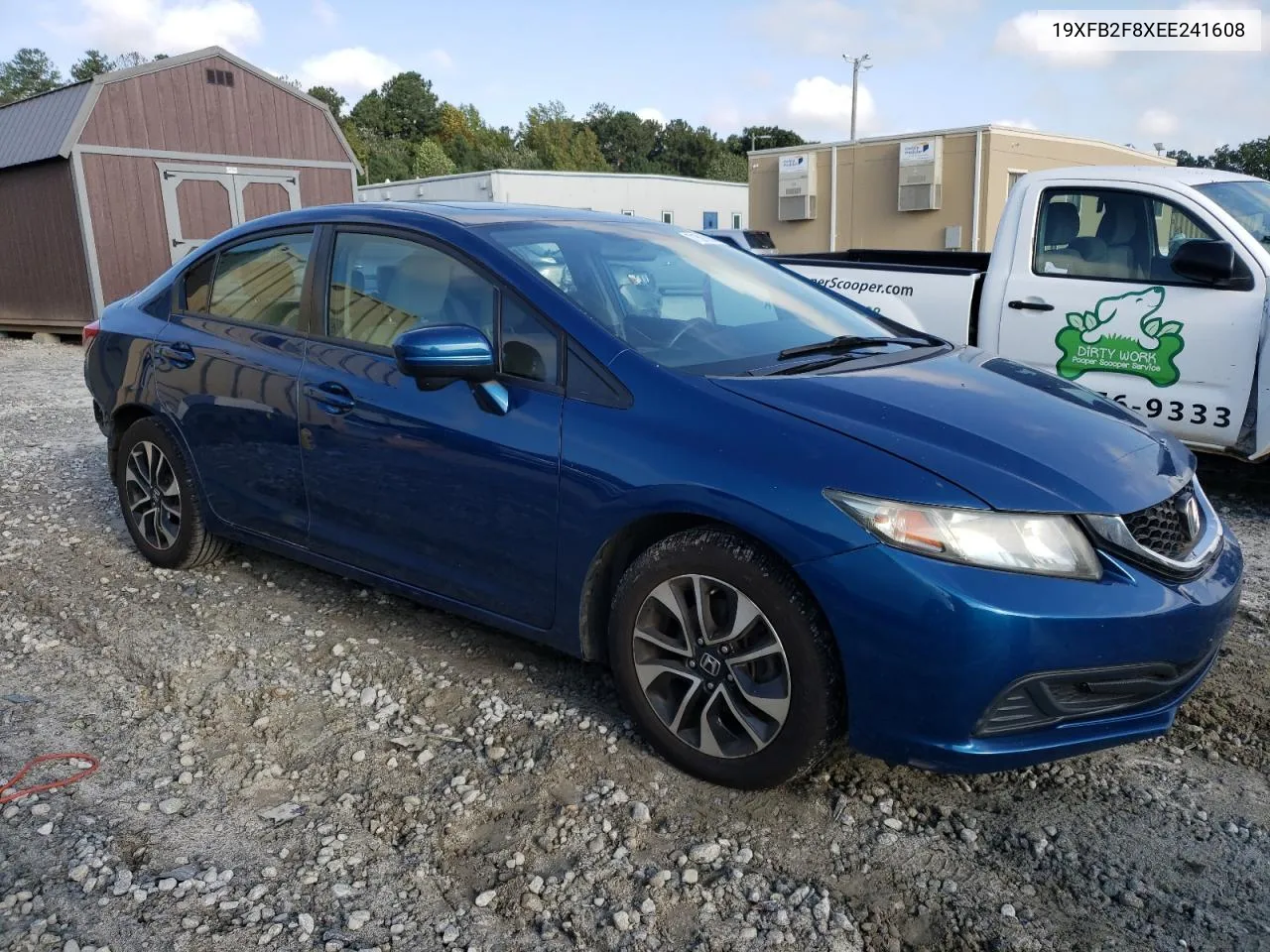 2014 Honda Civic Ex VIN: 19XFB2F8XEE241608 Lot: 71597964