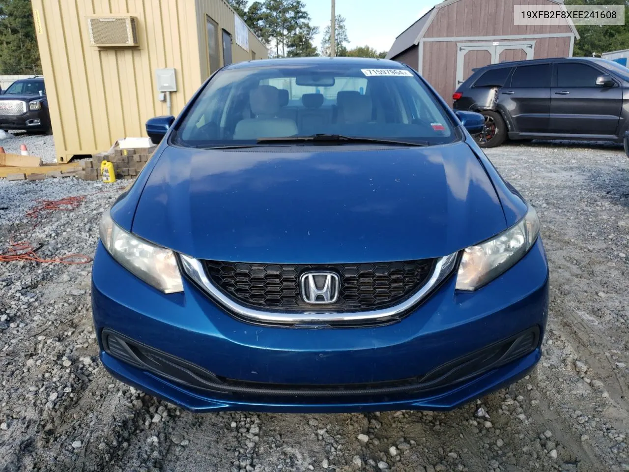 19XFB2F8XEE241608 2014 Honda Civic Ex