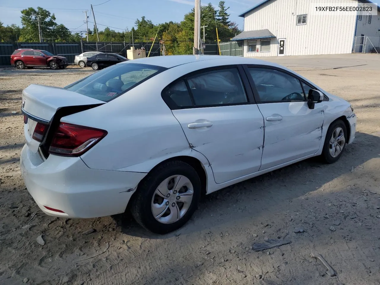 2014 Honda Civic Lx VIN: 19XFB2F56EE002823 Lot: 71621804