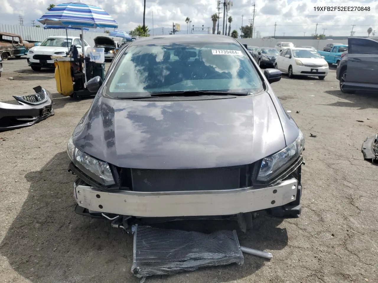 19XFB2F52EE270848 2014 Honda Civic Lx