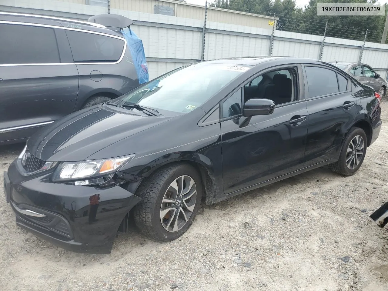 2014 Honda Civic Ex VIN: 19XFB2F86EE066239 Lot: 71807504