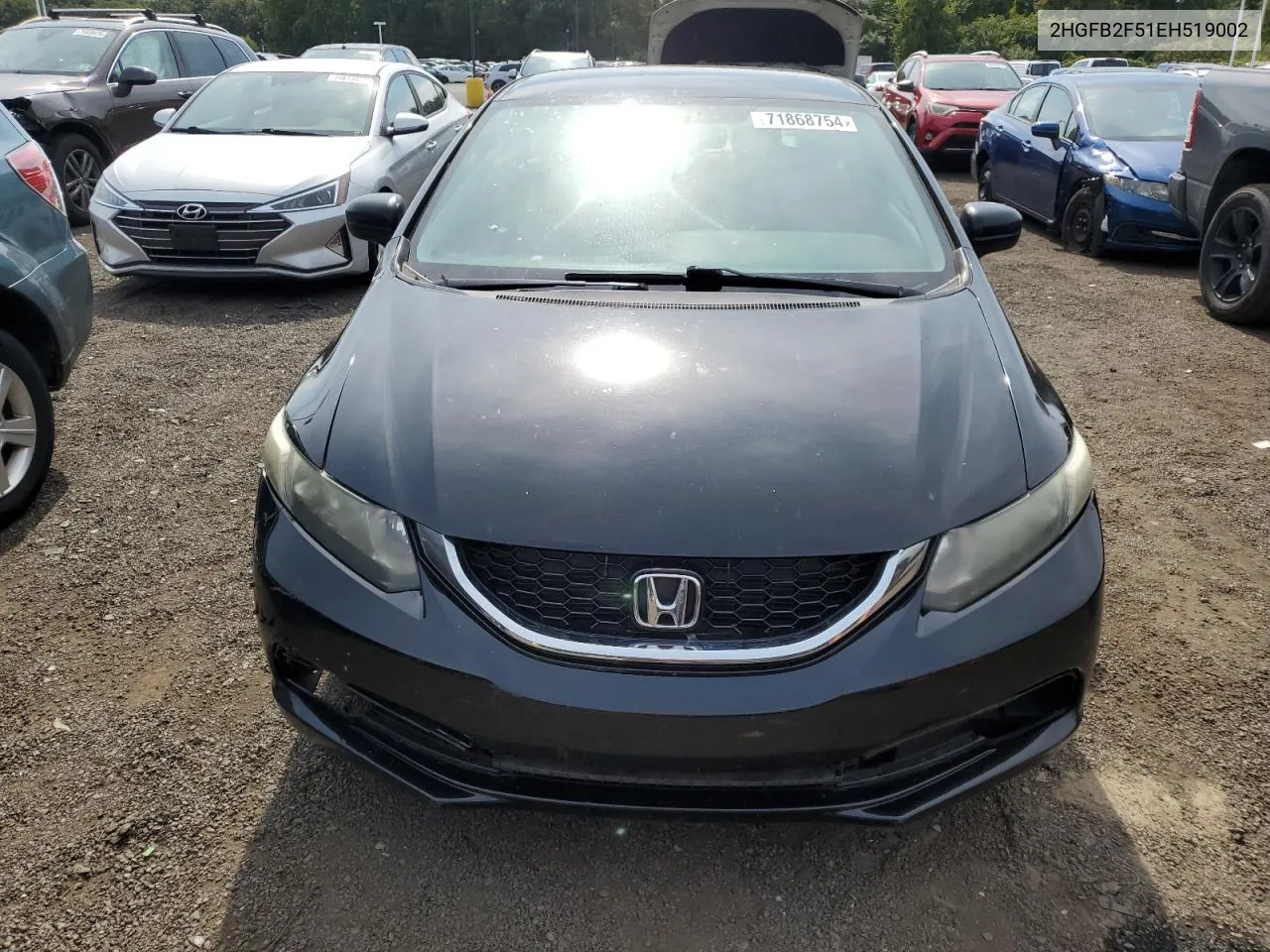 2HGFB2F51EH519002 2014 Honda Civic Lx