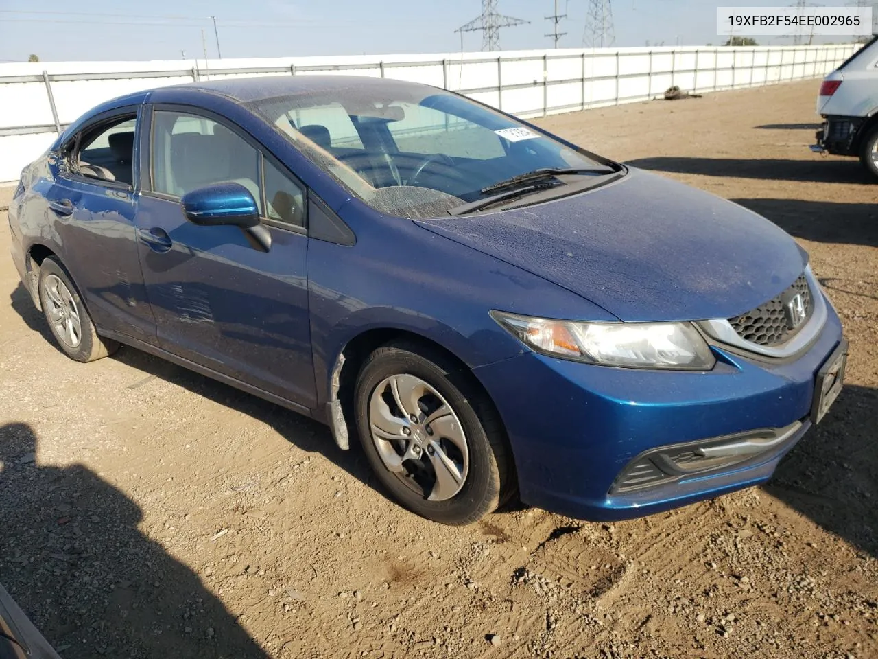 2014 Honda Civic Lx VIN: 19XFB2F54EE002965 Lot: 71919254