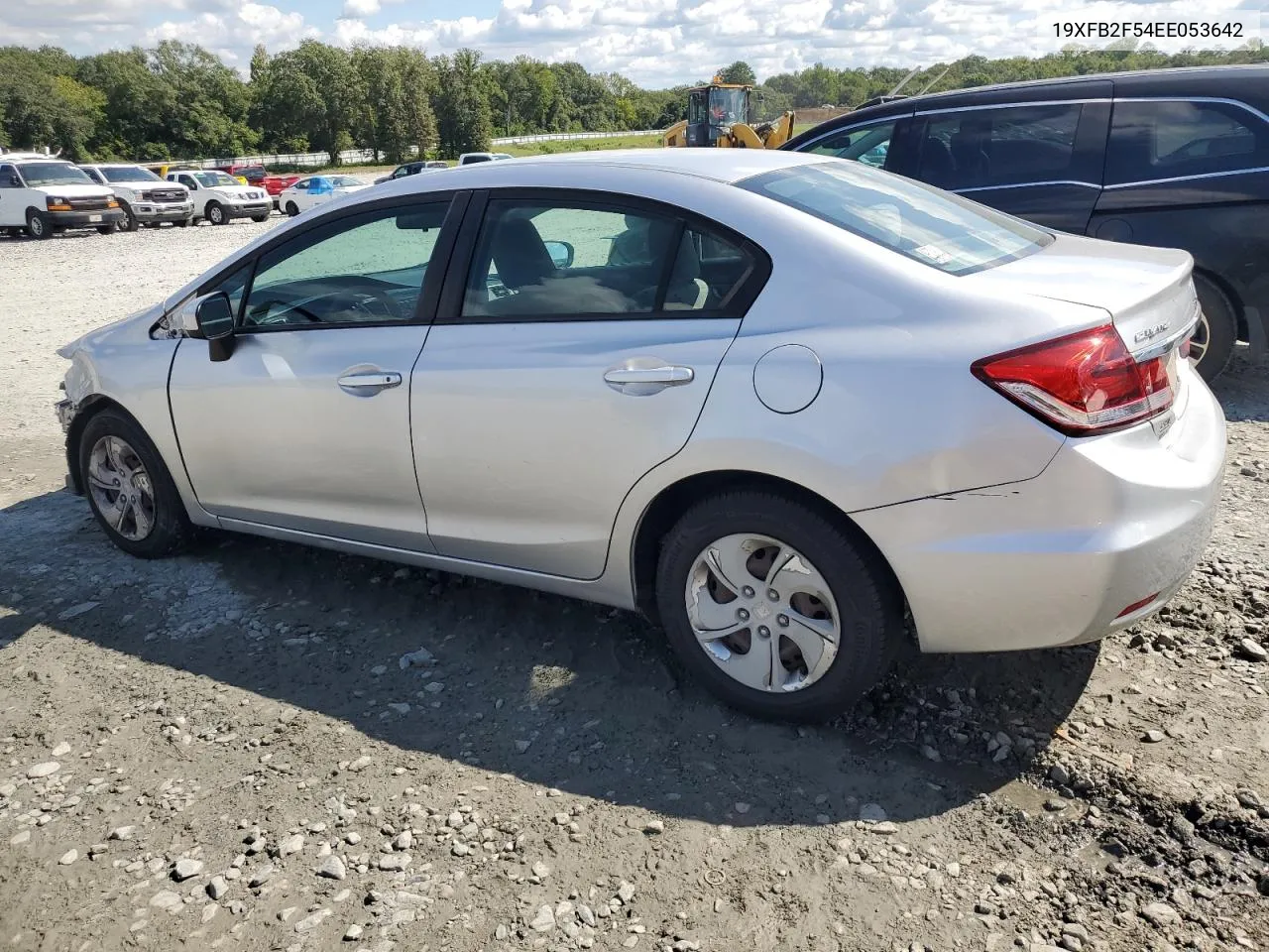 2014 Honda Civic Lx VIN: 19XFB2F54EE053642 Lot: 72216654