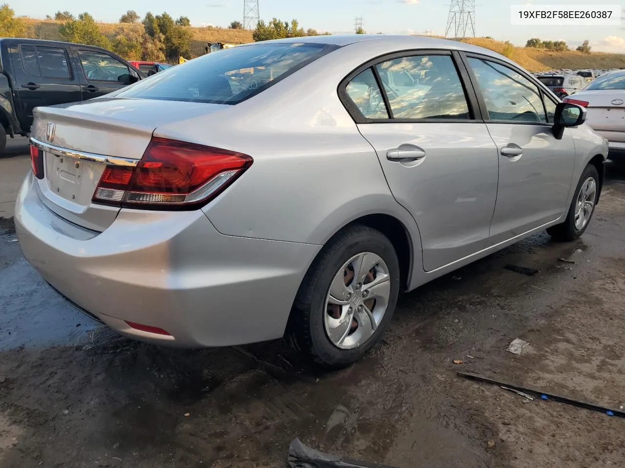 19XFB2F58EE260387 2014 Honda Civic Lx