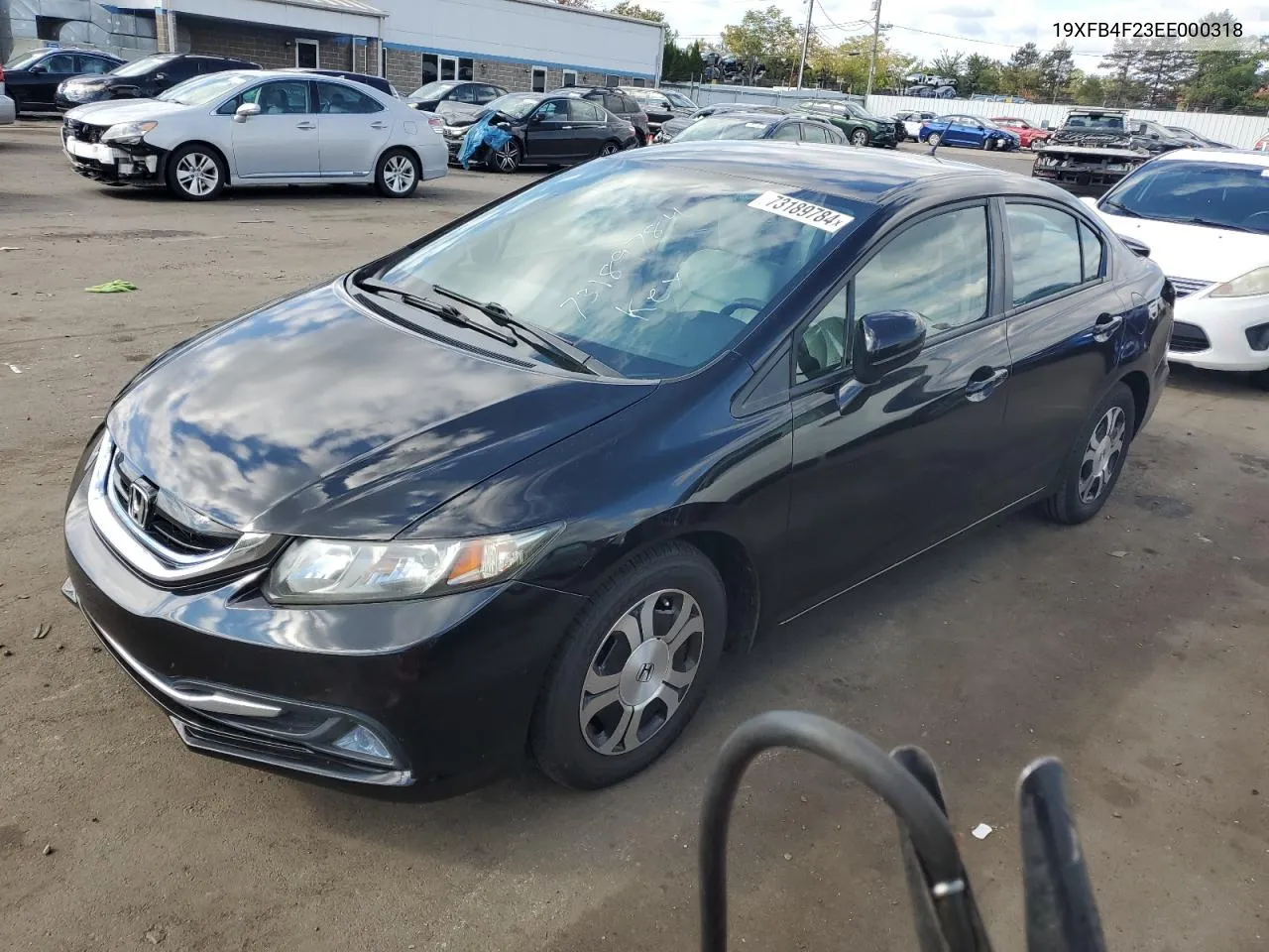 19XFB4F23EE000318 2014 Honda Civic Hybrid