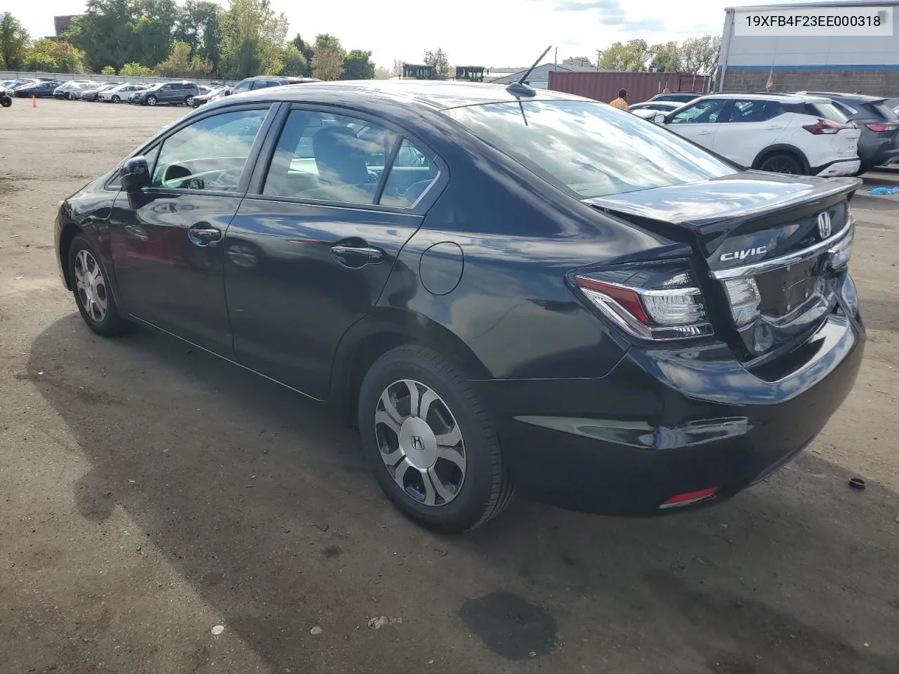 19XFB4F23EE000318 2014 Honda Civic Hybrid