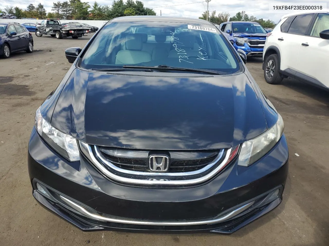 19XFB4F23EE000318 2014 Honda Civic Hybrid