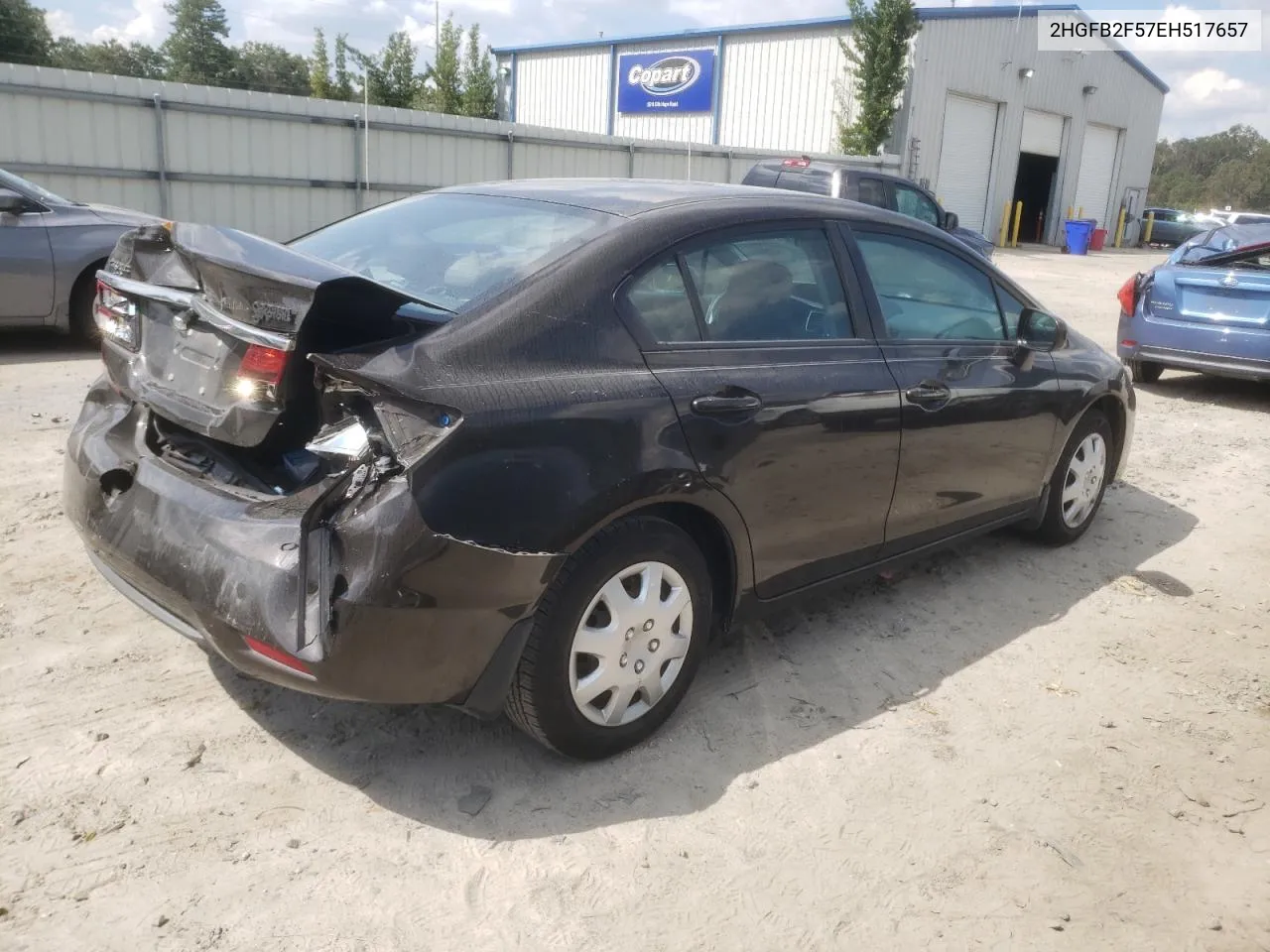 2HGFB2F57EH517657 2014 Honda Civic Lx