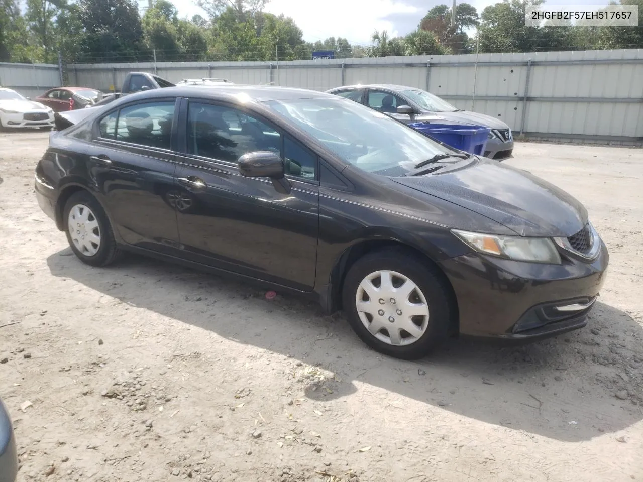 2HGFB2F57EH517657 2014 Honda Civic Lx