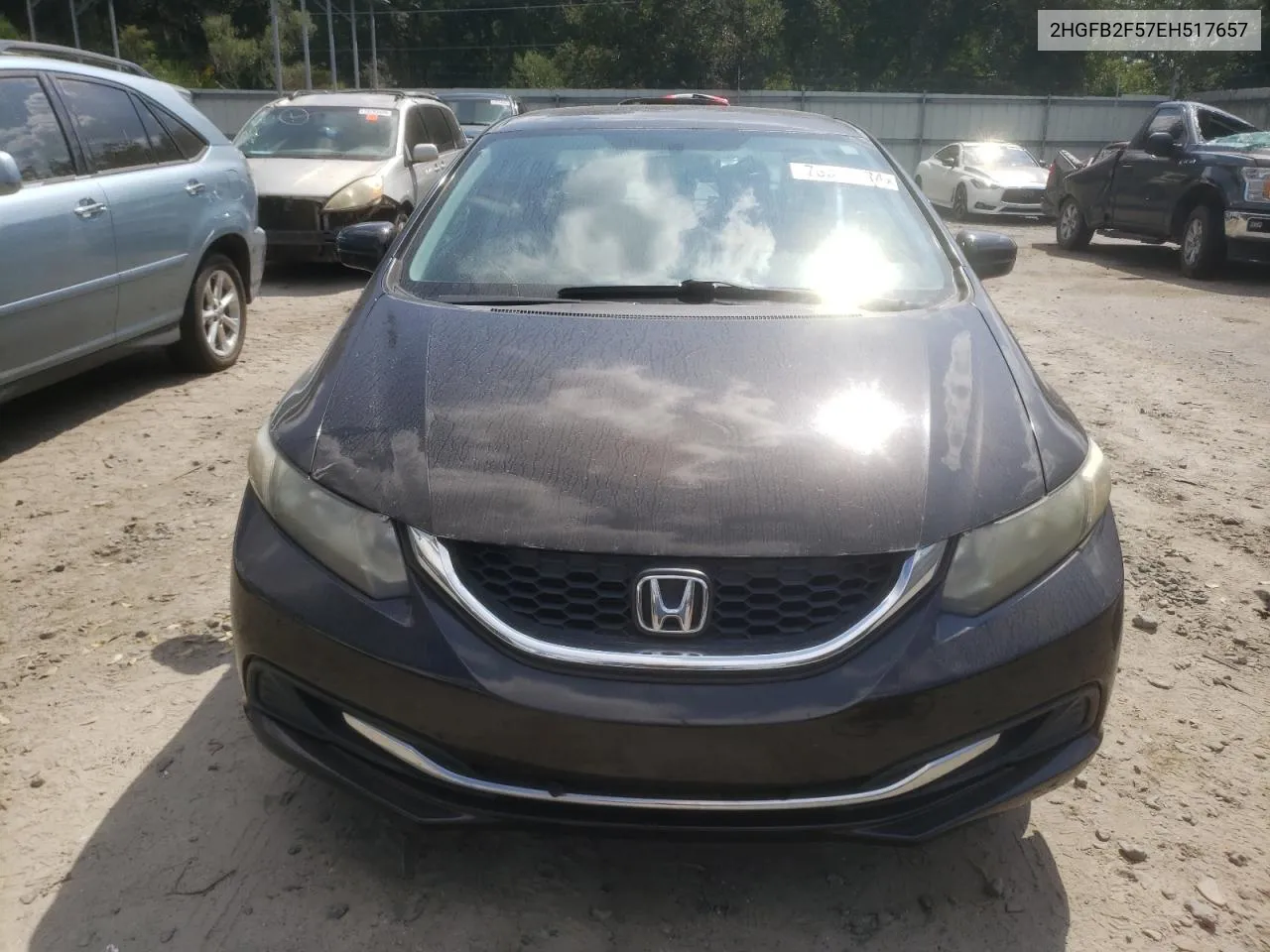 2HGFB2F57EH517657 2014 Honda Civic Lx