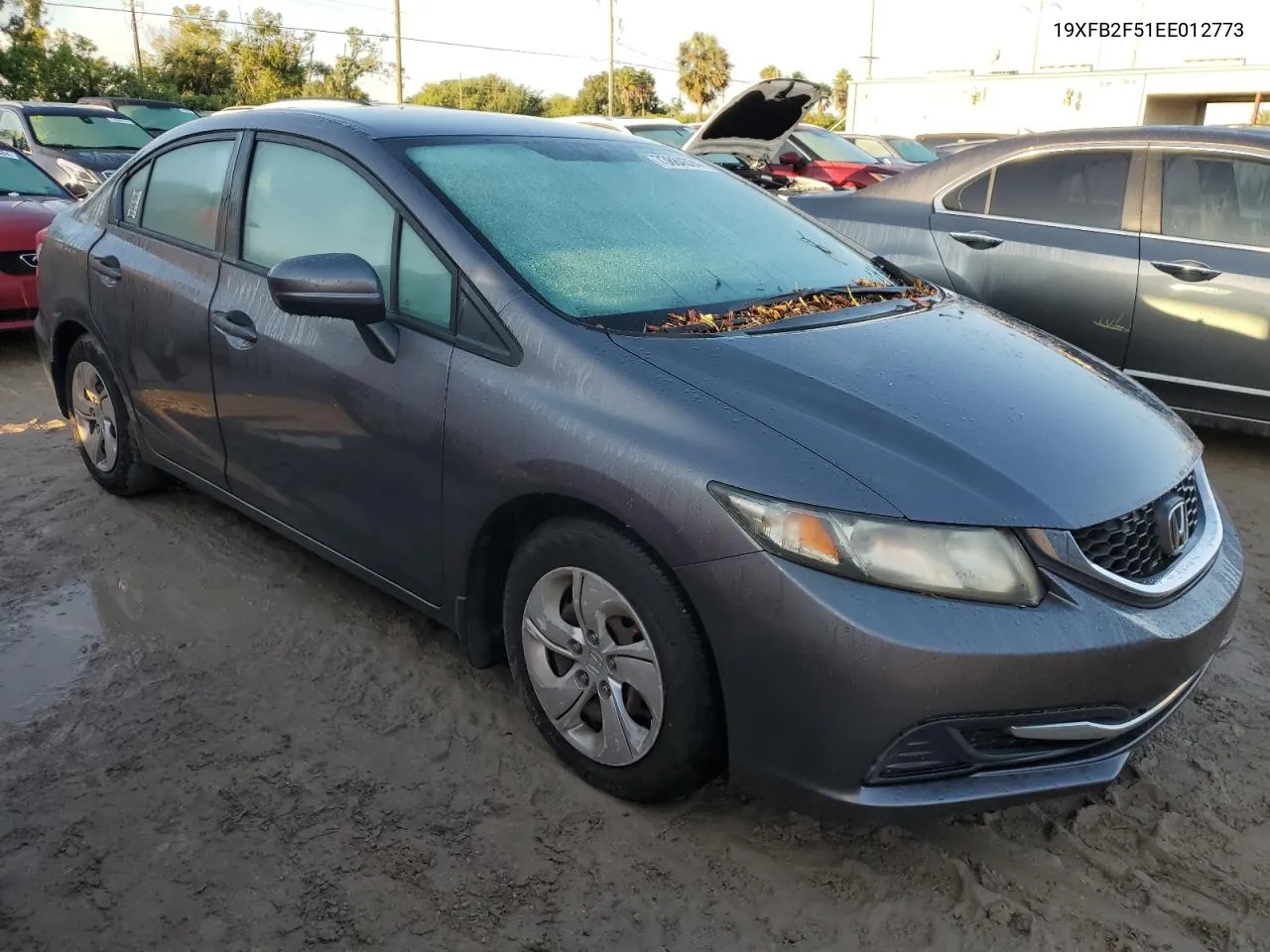 2014 Honda Civic Lx VIN: 19XFB2F51EE012773 Lot: 73884574