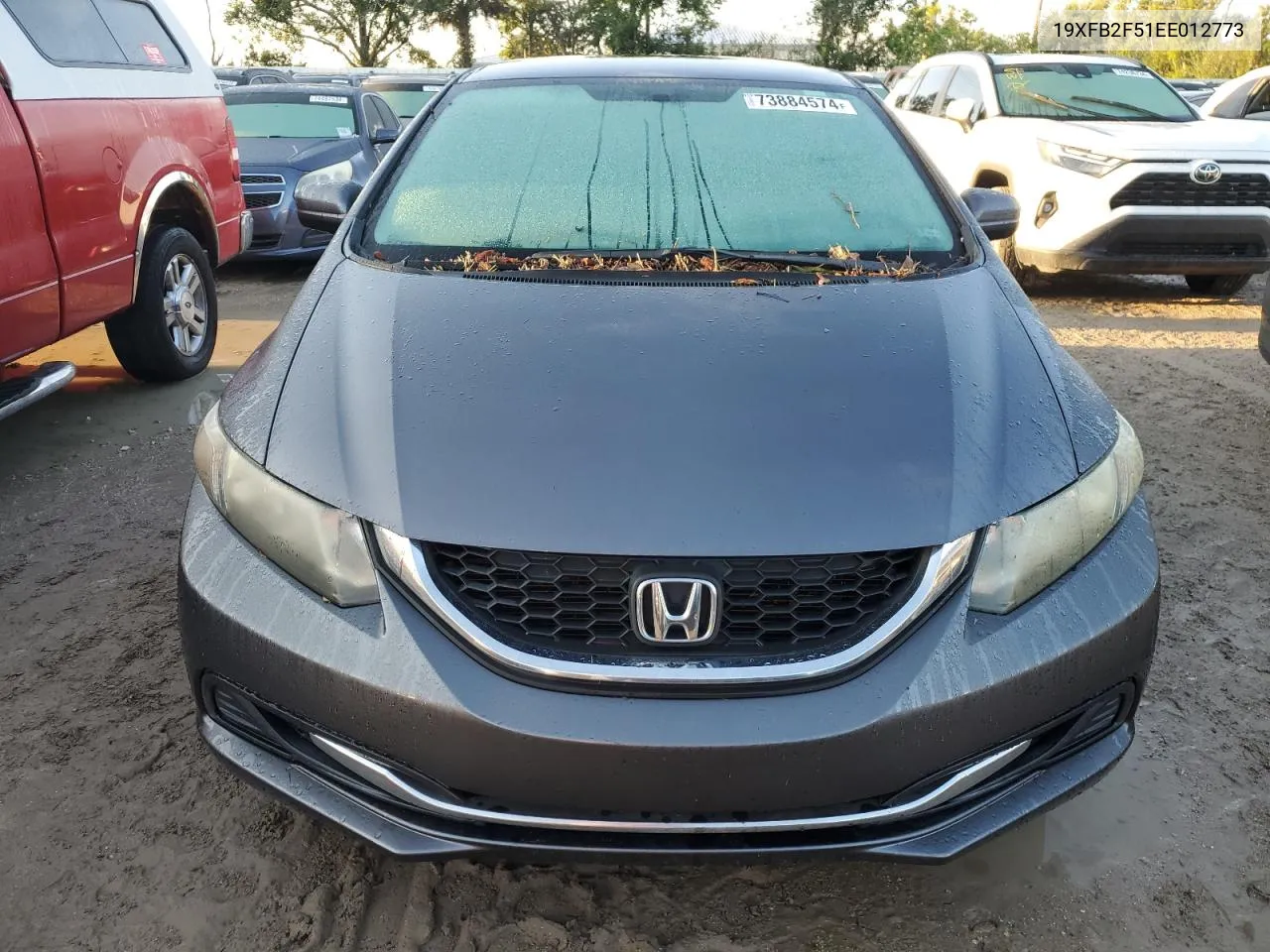 2014 Honda Civic Lx VIN: 19XFB2F51EE012773 Lot: 73884574