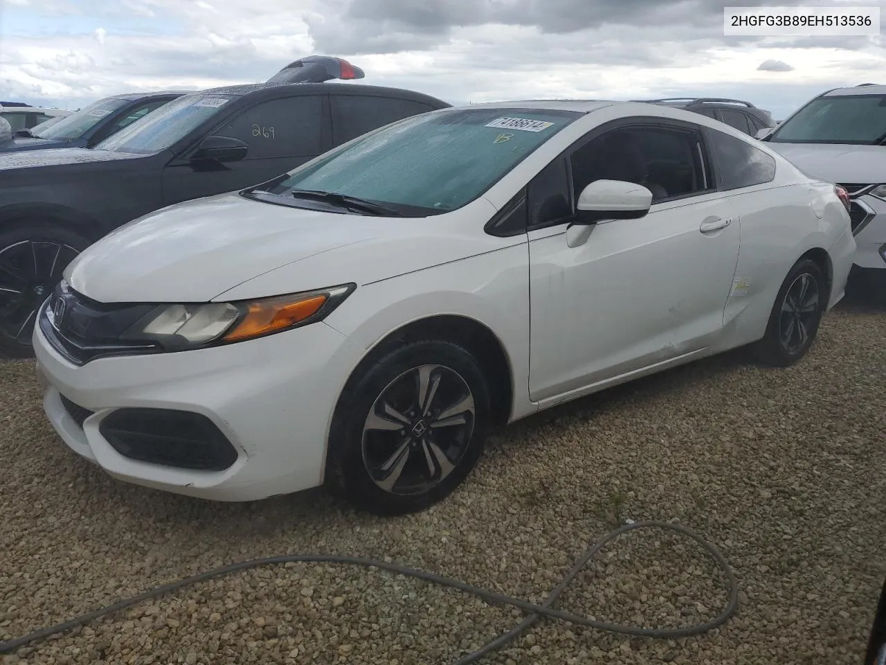 2014 Honda Civic Ex VIN: 2HGFG3B89EH513536 Lot: 74186614