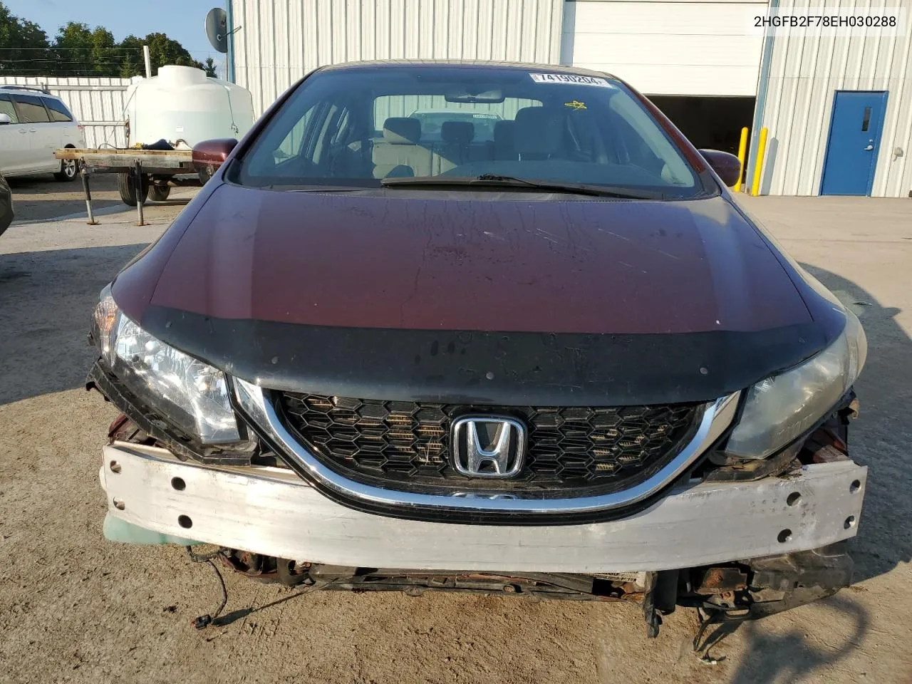 2014 Honda Civic Touring VIN: 2HGFB2F78EH030288 Lot: 74190204