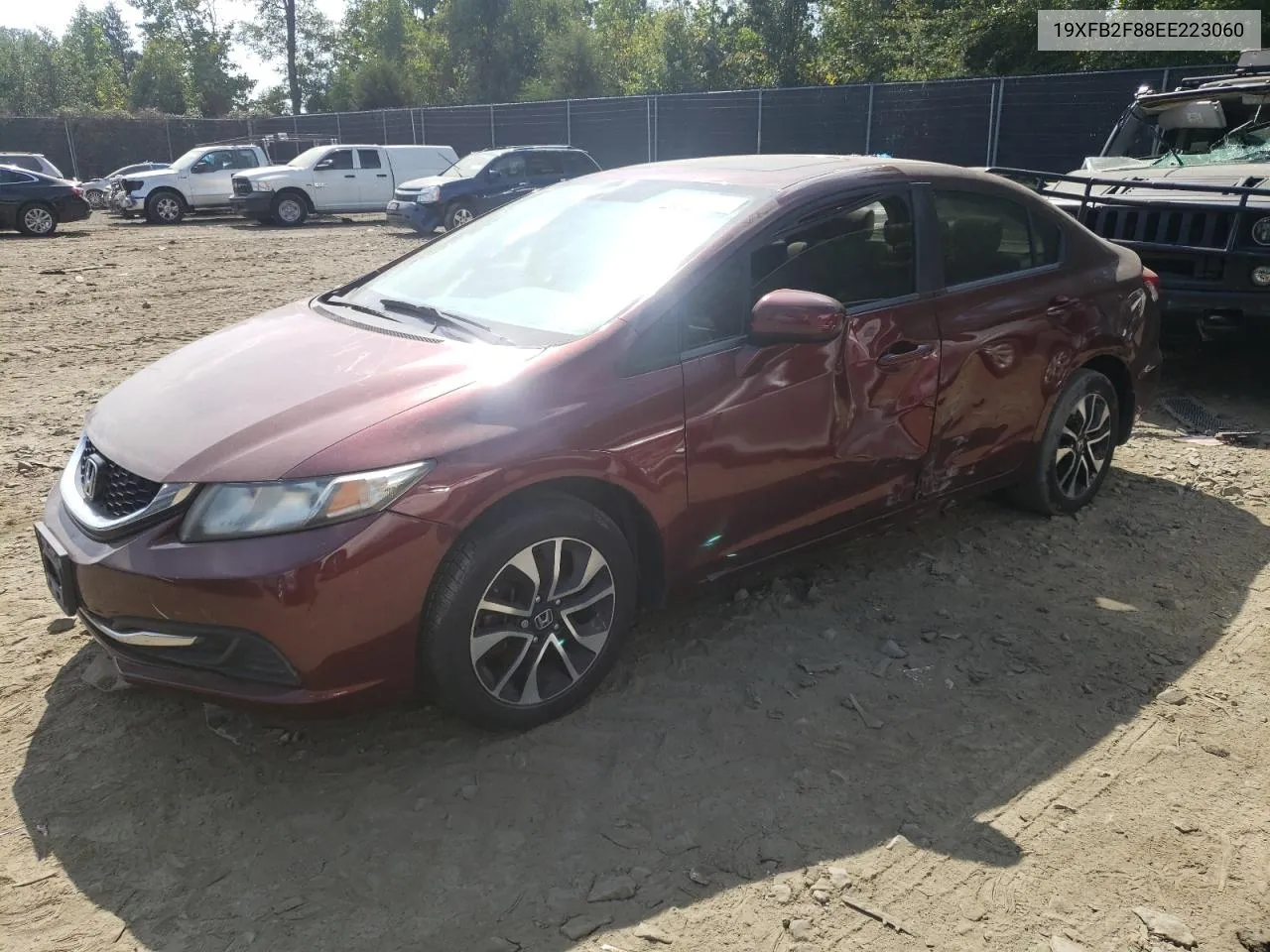 19XFB2F88EE223060 2014 Honda Civic Ex