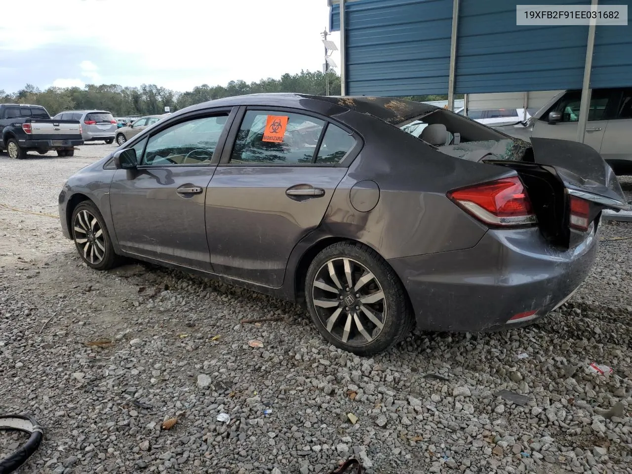 2014 Honda Civic Exl VIN: 19XFB2F91EE031682 Lot: 74350584