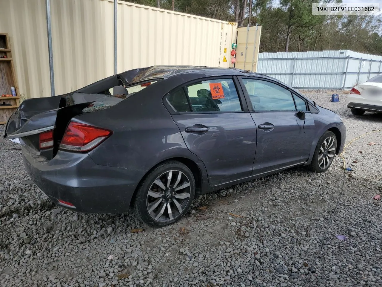 2014 Honda Civic Exl VIN: 19XFB2F91EE031682 Lot: 74350584