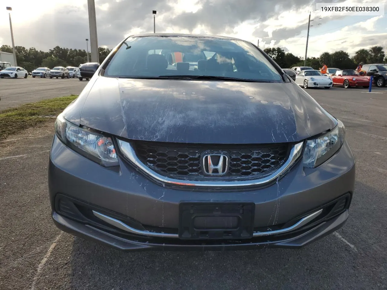 2014 Honda Civic Lx VIN: 19XFB2F50EE038300 Lot: 74584494