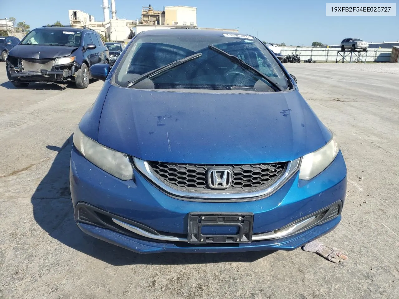 2014 Honda Civic Lx VIN: 19XFB2F54EE025727 Lot: 74599404