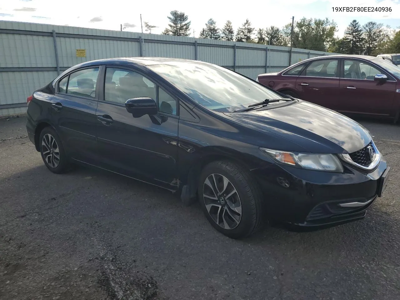 2014 Honda Civic Ex VIN: 19XFB2F80EE240936 Lot: 74662504