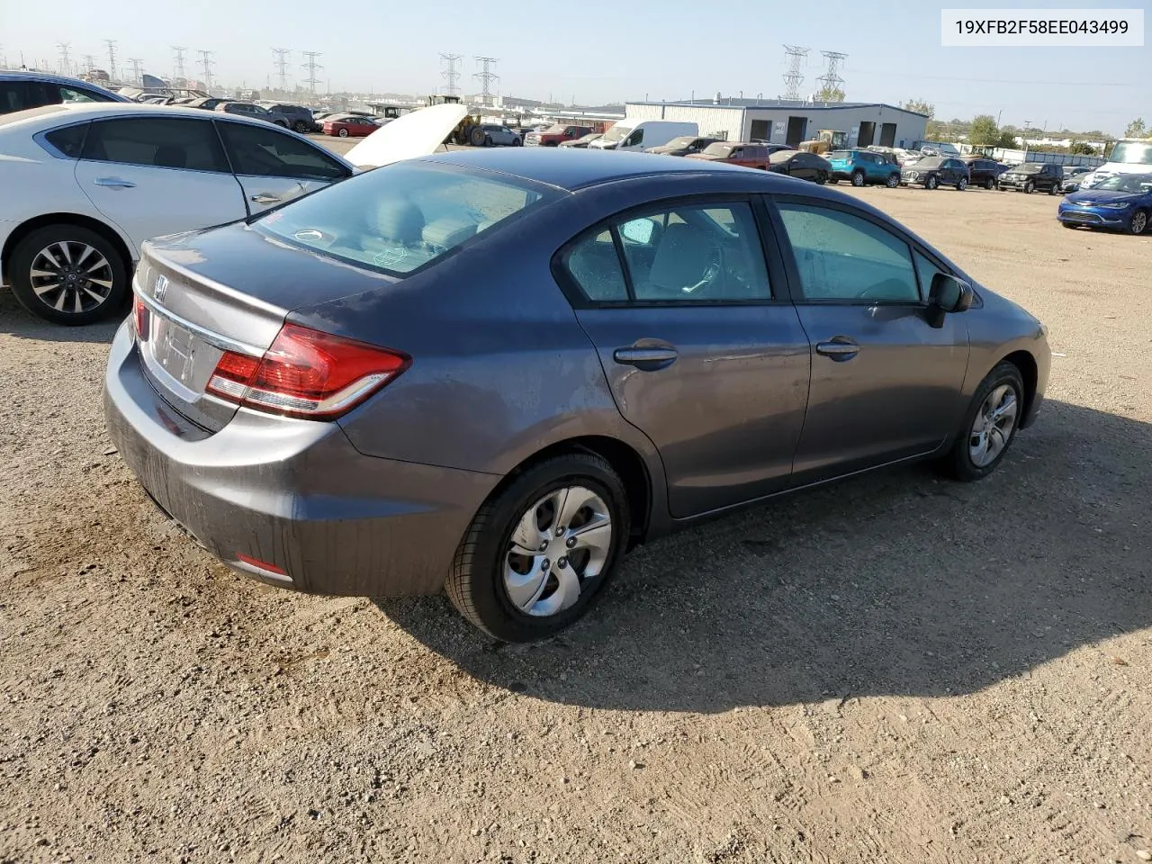 19XFB2F58EE043499 2014 Honda Civic Lx