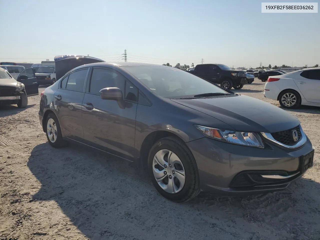 19XFB2F58EE036262 2014 Honda Civic Lx