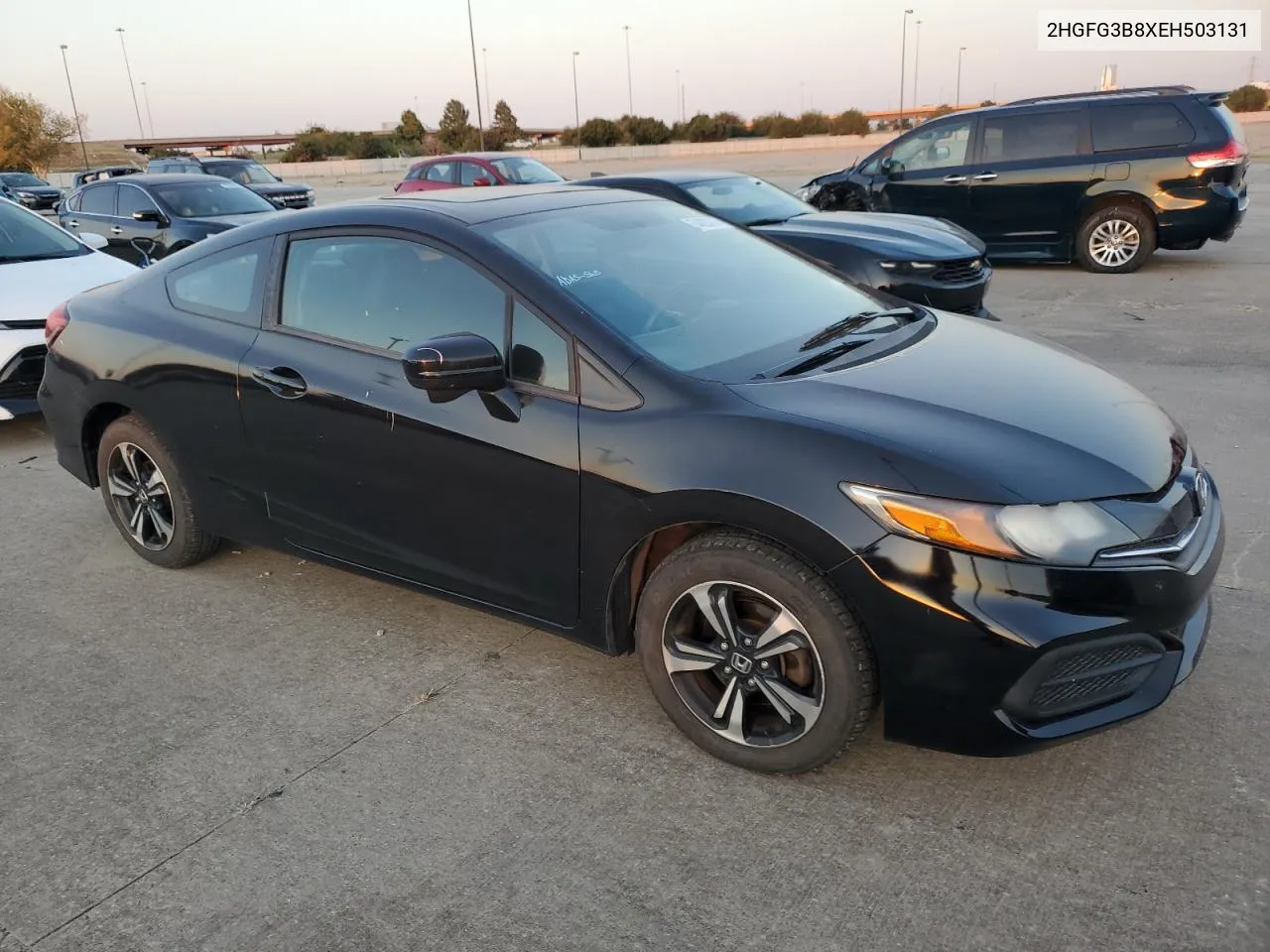 2014 Honda Civic Ex VIN: 2HGFG3B8XEH503131 Lot: 74803874