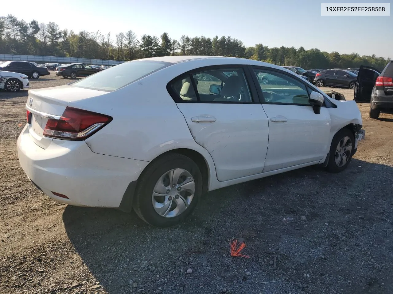 19XFB2F52EE258568 2014 Honda Civic Lx