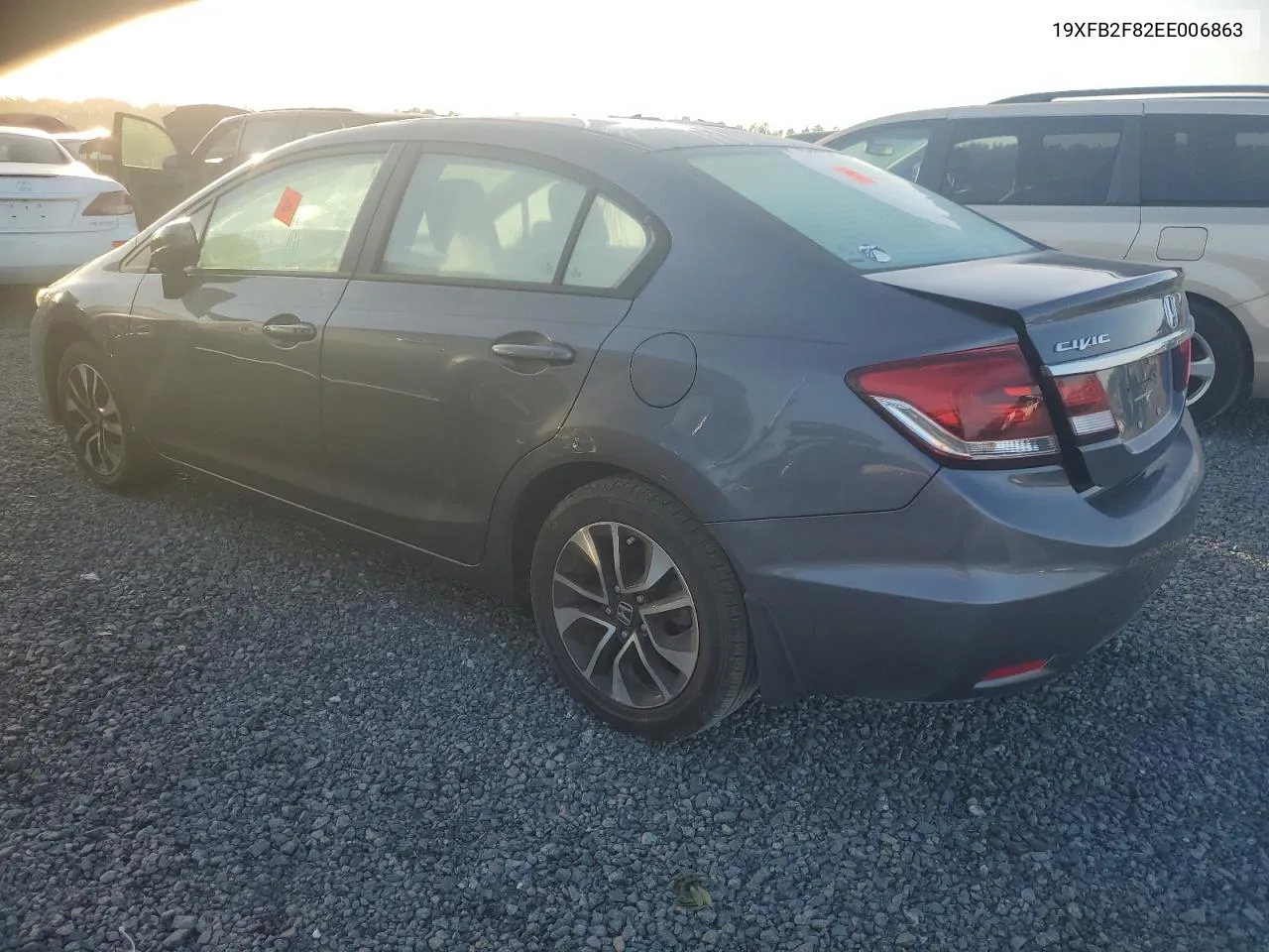 2014 Honda Civic Ex VIN: 19XFB2F82EE006863 Lot: 74925694