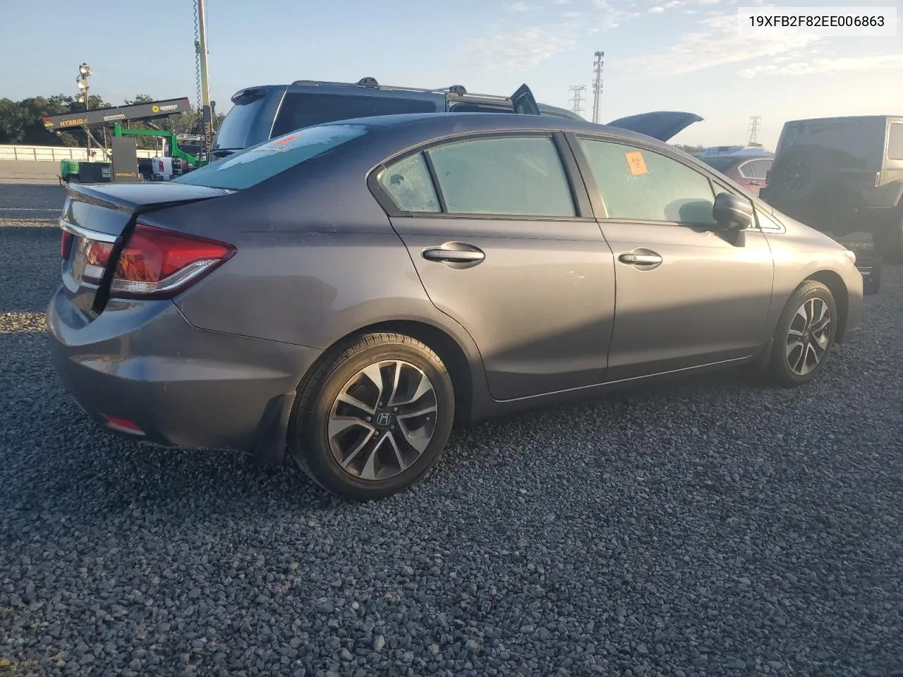 19XFB2F82EE006863 2014 Honda Civic Ex