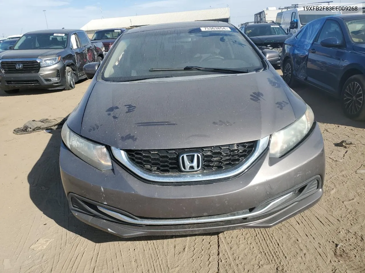 19XFB2F83EE009268 2014 Honda Civic Ex