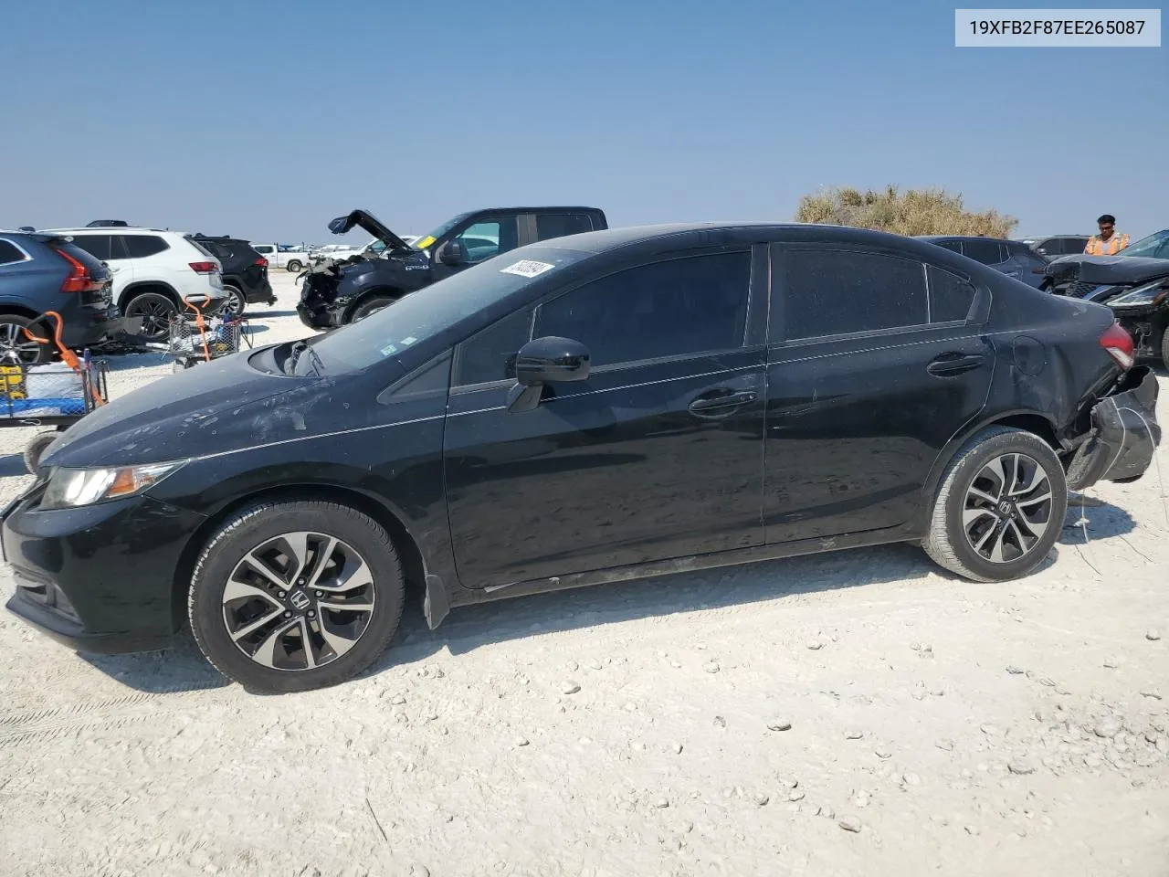 19XFB2F87EE265087 2014 Honda Civic Ex