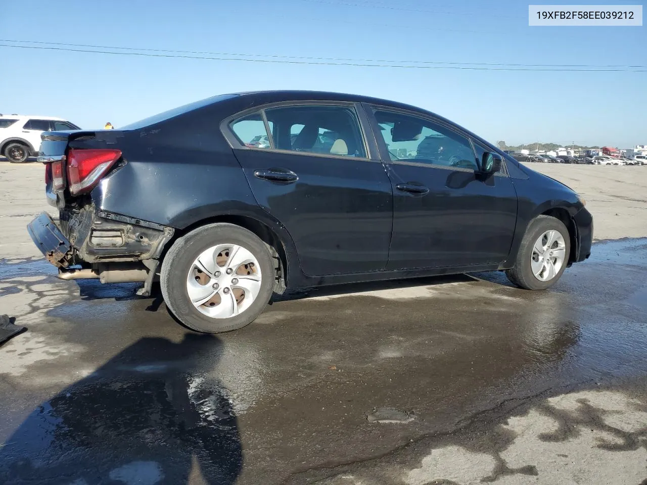 2014 Honda Civic Lx VIN: 19XFB2F58EE039212 Lot: 75450814