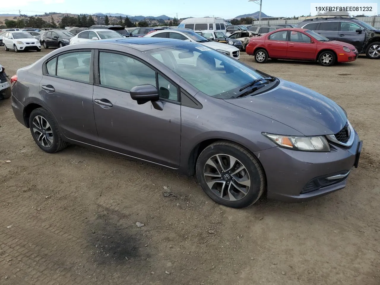 19XFB2F81EE081232 2014 Honda Civic Ex