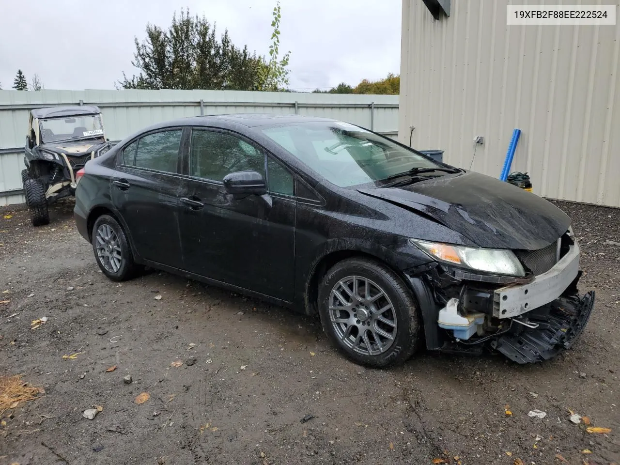 2014 Honda Civic Ex VIN: 19XFB2F88EE222524 Lot: 75596634