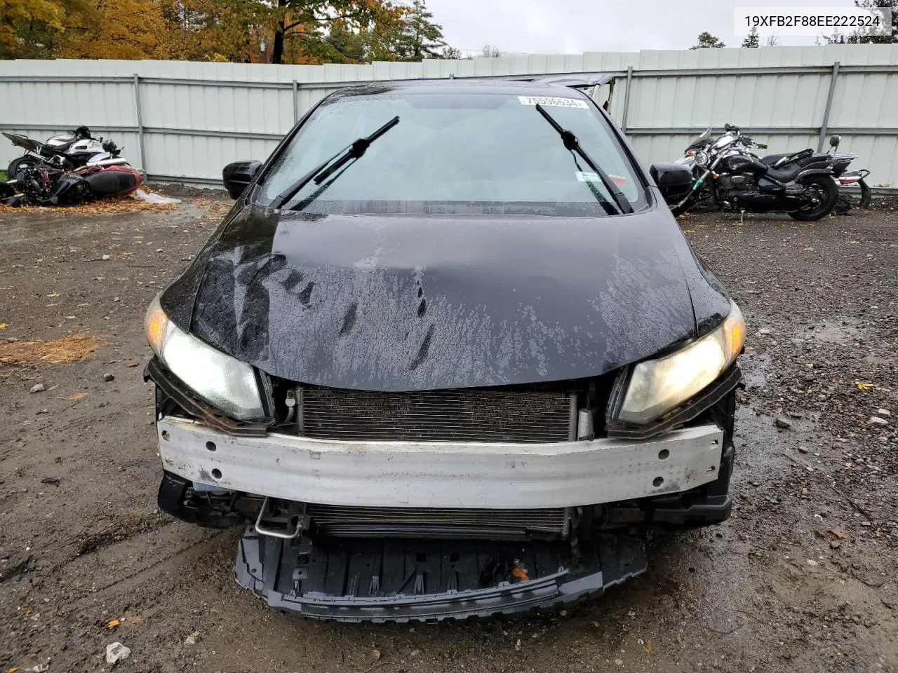 2014 Honda Civic Ex VIN: 19XFB2F88EE222524 Lot: 75596634