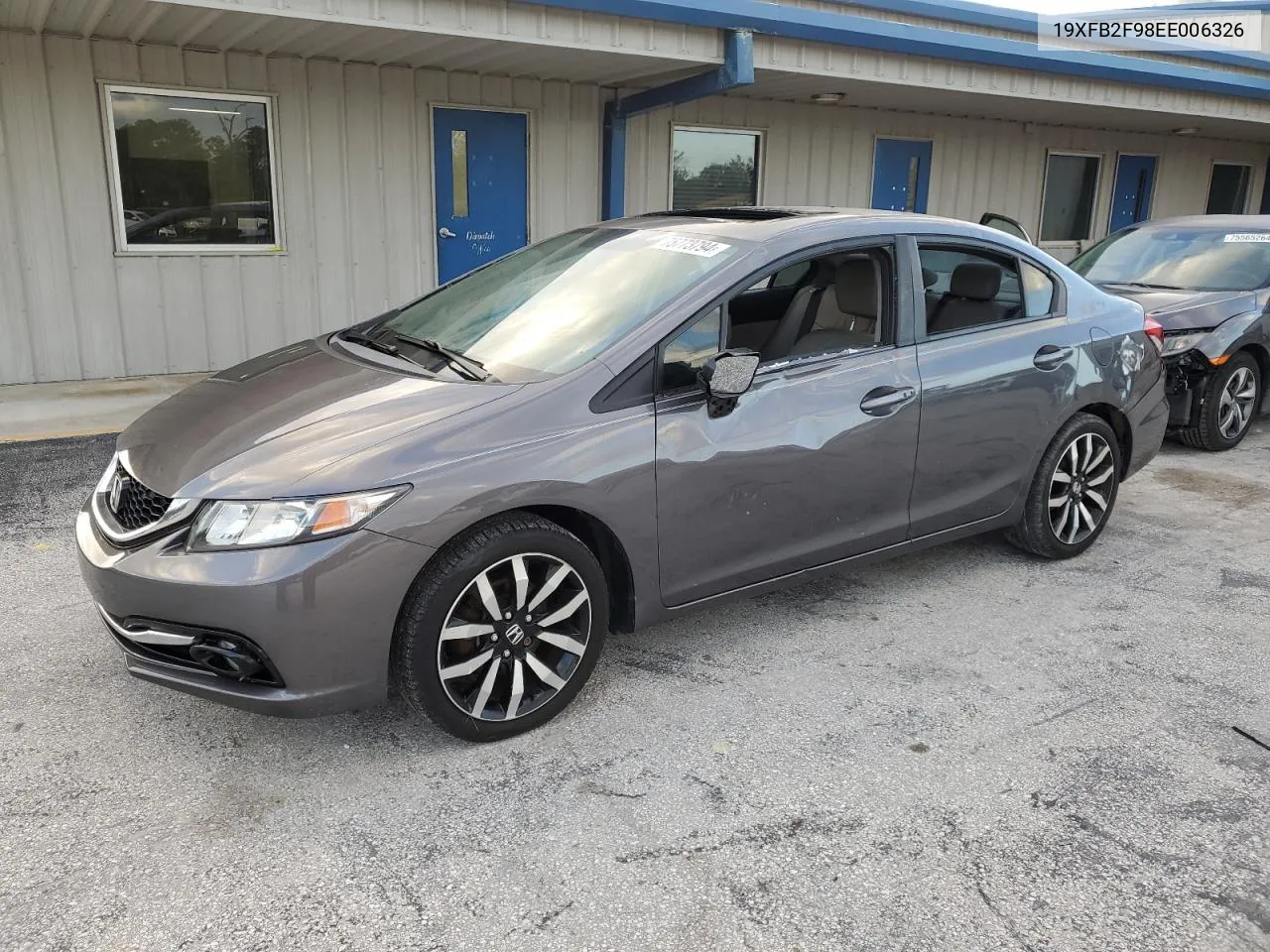 2014 Honda Civic Exl VIN: 19XFB2F98EE006326 Lot: 75773794