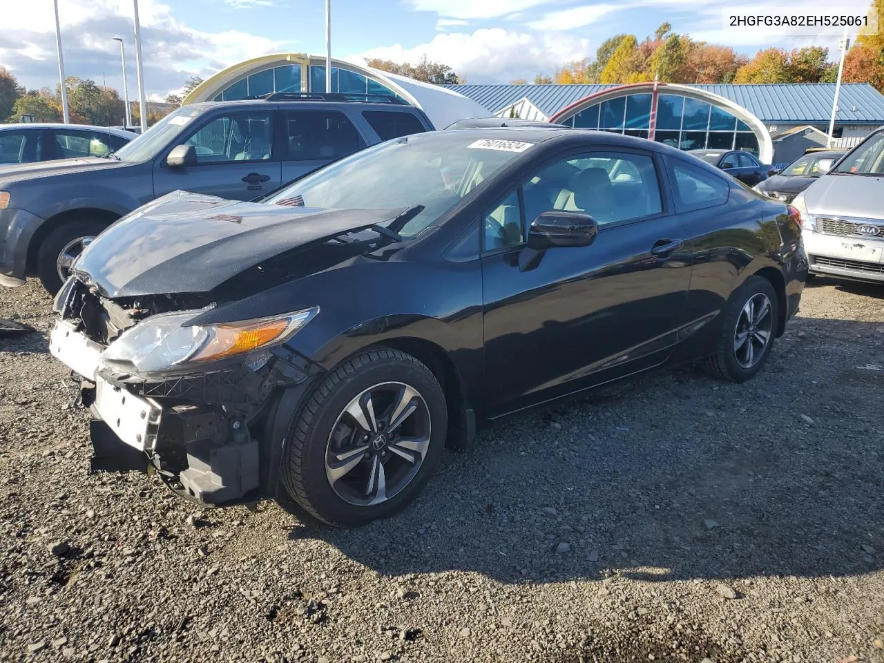 2HGFG3A82EH525061 2014 Honda Civic Ex