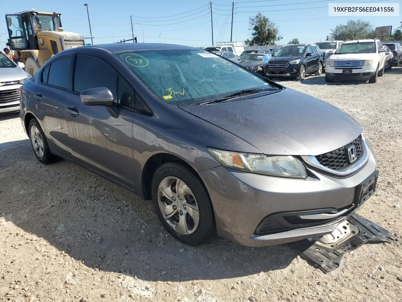 2014 Honda Civic Lx VIN: 19XFB2F56EE041556 Lot: 76024624