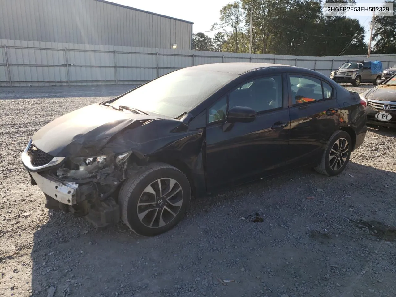 2HGFB2F53EH502329 2014 Honda Civic Lx