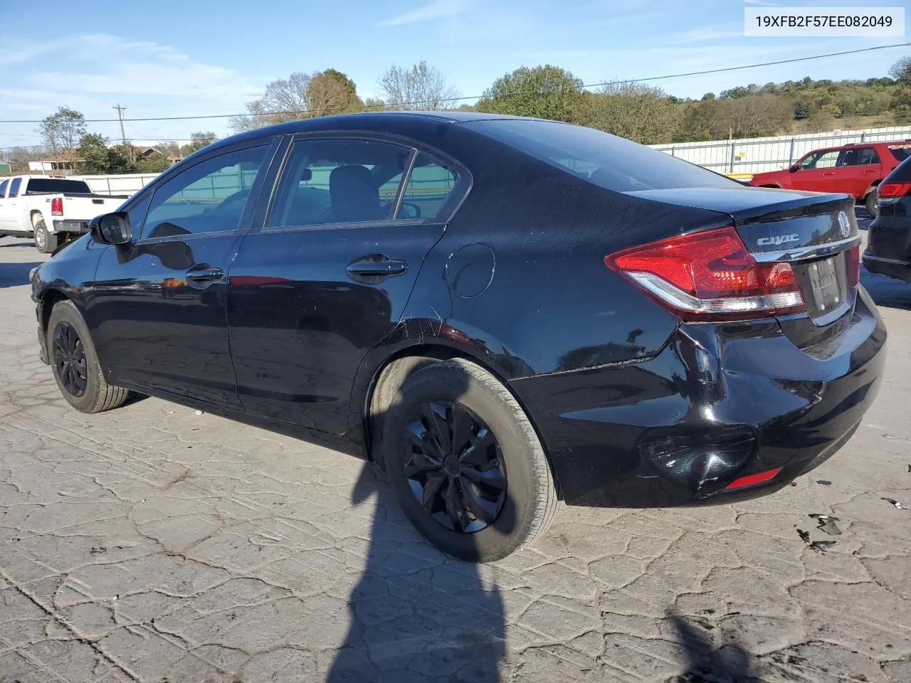 2014 Honda Civic Lx VIN: 19XFB2F57EE082049 Lot: 76094574