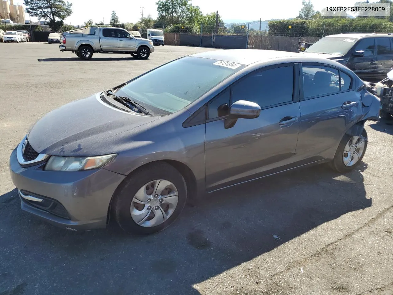 19XFB2F53EE228009 2014 Honda Civic Lx