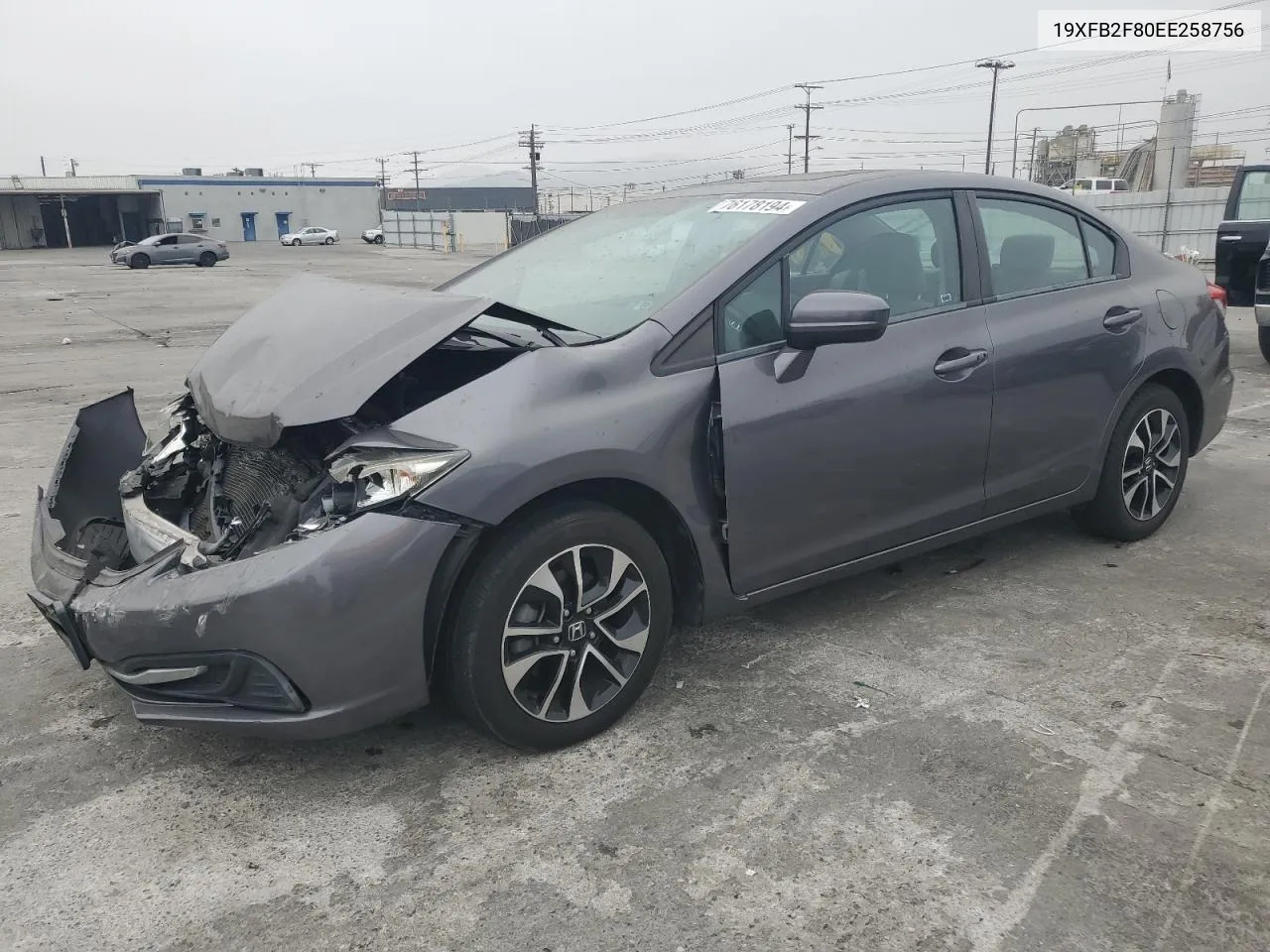 19XFB2F80EE258756 2014 Honda Civic Ex