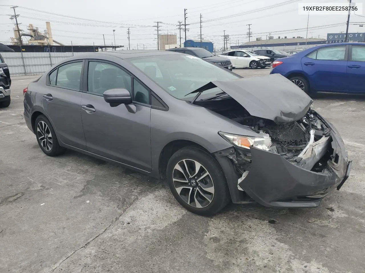 19XFB2F80EE258756 2014 Honda Civic Ex